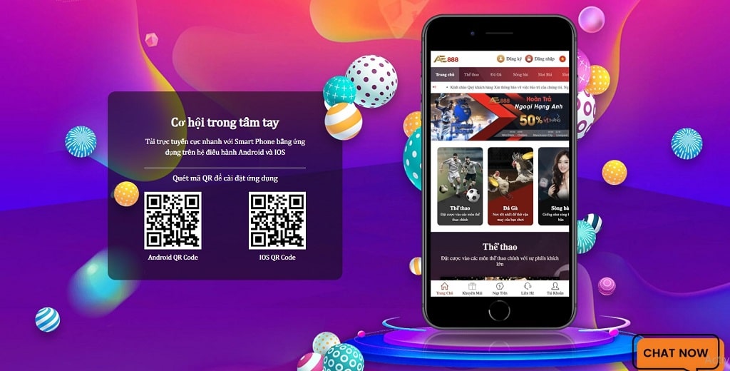 Cách download ứng dụng AE388 cho điện thoại
